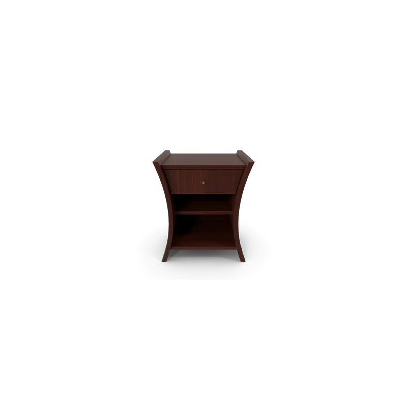 Bedside Table African Cherry