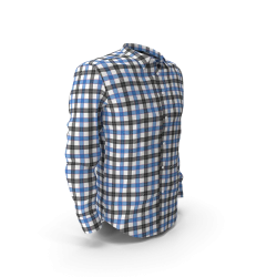 Blue & Black Check Shirt