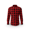 Chemise homme à carreaux