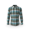 Chemise homme à carreaux classique