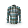 Chemise homme à carreaux classique