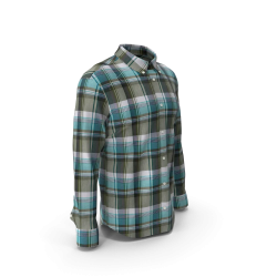 Chemise homme à carreaux classique