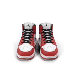 Nike Air Jordan 1 Red And Black