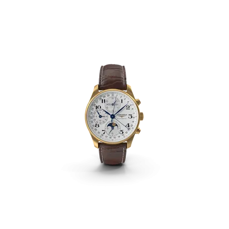Brown Leather Belt Watch