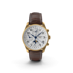 Montre à bracelet cuir marron