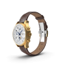 Montre à bracelet cuir marron