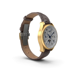 Montre à bracelet cuir marron