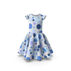 Robe bleue