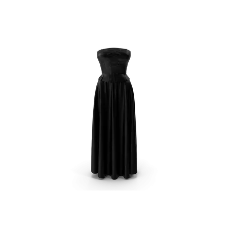 Corset With Black Skirt