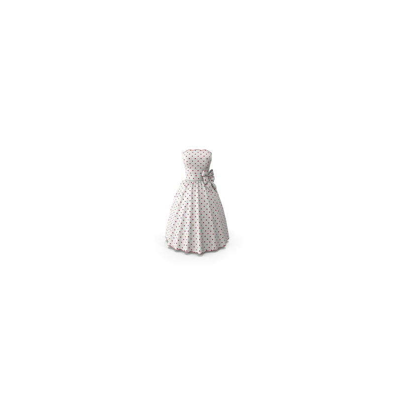 Robe à motif pois
