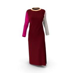 Tailleur Marni rouge et noir
