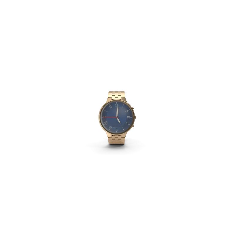 Montre dorée pour femme